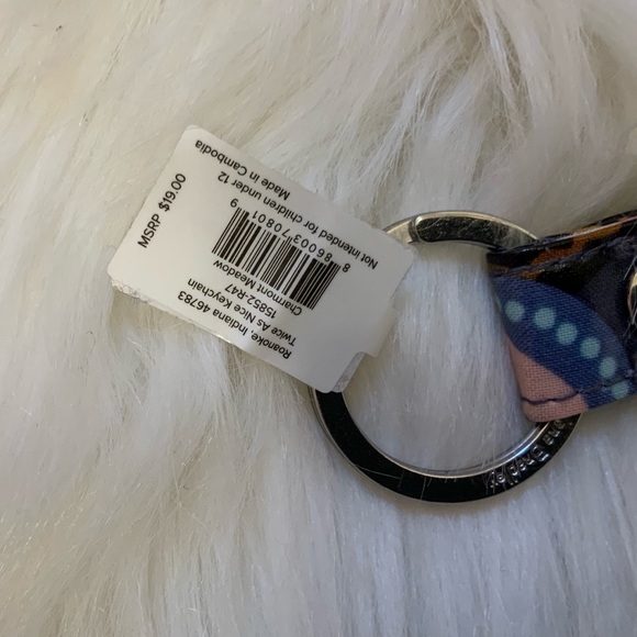 Vera Bradley Keychains - New x2 - Twice as Nice - Picture 13 of 13